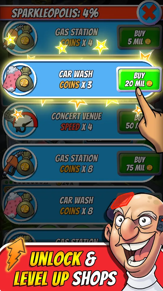 Tap Empire: Idle Tycoon Tapper & Business Sim Game [мод: много денег] Screenshot 4