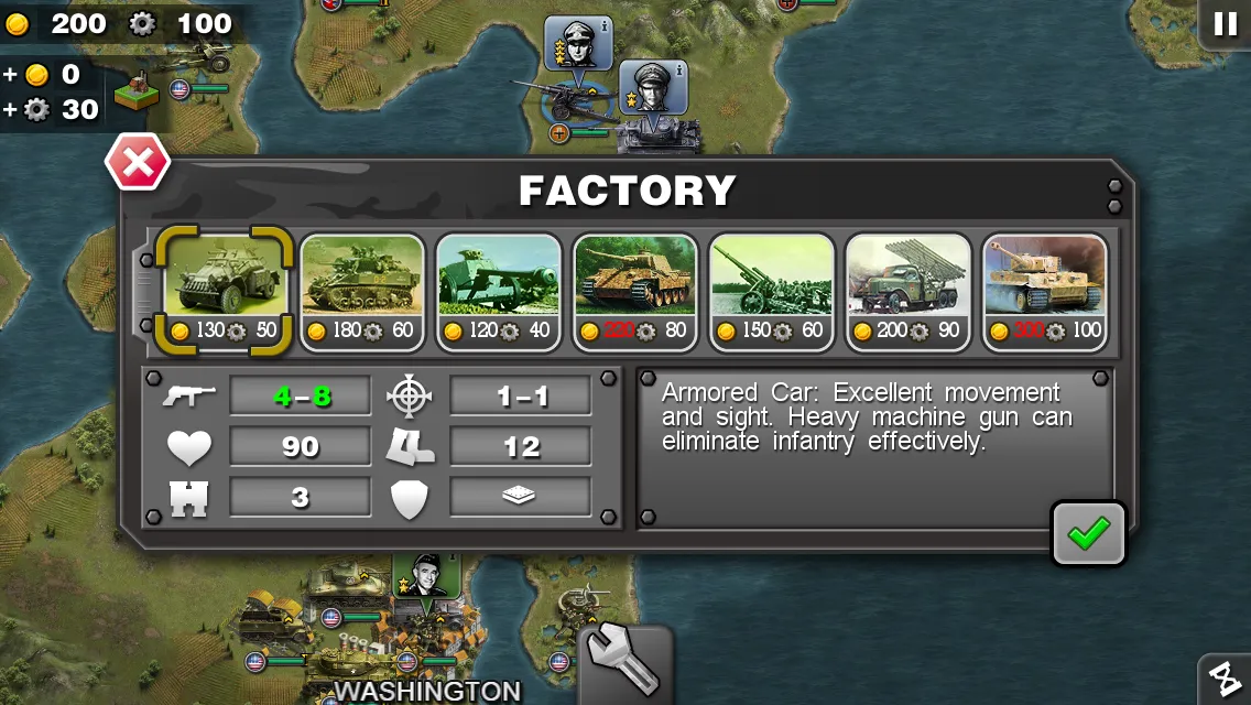 Glory of Generals v1.2.6 APK Screenshot 2