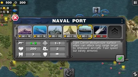 Glory of Generals: Pacific v1.3.18 APK Мод (Много медалей) Screenshot 2