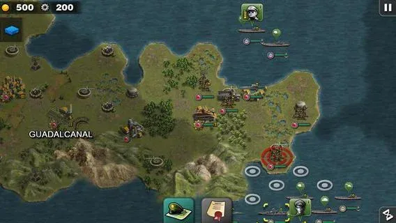 Glory of Generals: Pacific v1.3.18 APK Мод (Много медалей) Screenshot 5