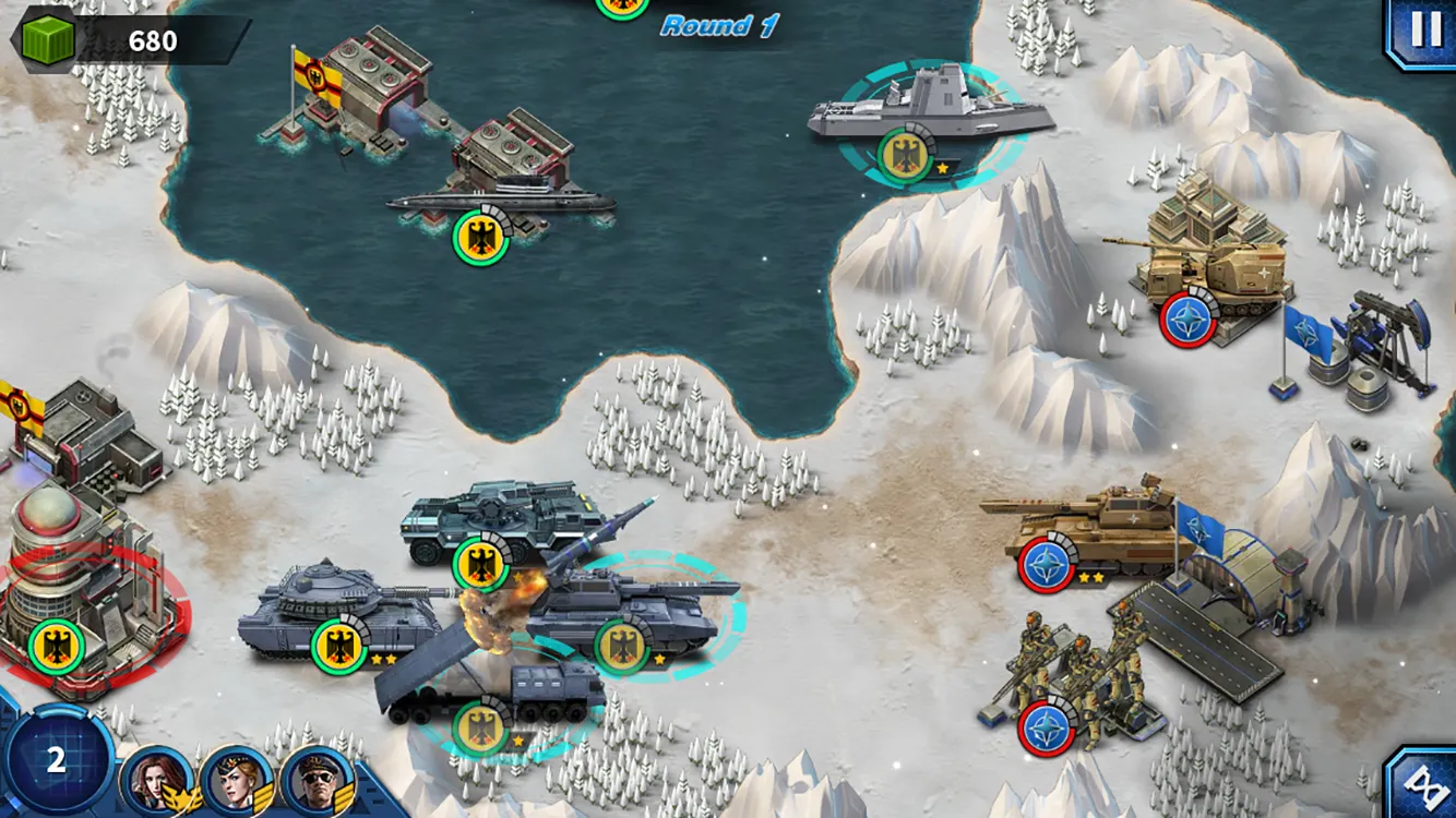 Glory of Generals 2: ACE v1.3.30 APK Мод (Без рекламы) Screenshot 5
