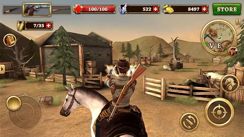 Огонь с Запада West Gunfighter v1.19 APK Мод (Много денег) Screenshot 1 Огонь с Запада West Gunfighter v1.19 APK Мод (Много денег) Screenshot 1