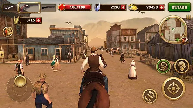 Огонь с Запада West Gunfighter v1.19 APK Мод (Много денег) Screenshot 2 Огонь с Запада West Gunfighter v1.19 APK Мод (Много денег) Screenshot 2