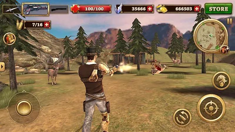 Огонь с Запада West Gunfighter v1.19 APK Мод (Много денег) Screenshot 4 Огонь с Запада West Gunfighter v1.19 APK Мод (Много денег) Screenshot 4