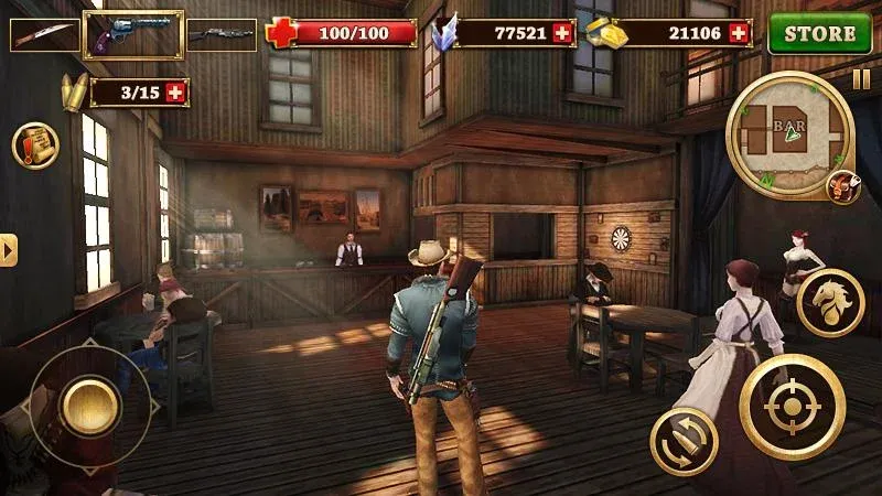 Огонь с Запада West Gunfighter v1.19 APK Мод (Много денег) Screenshot 5
