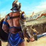 Скачать Gladiator Glory: Арена Дуэлей Мод (Бесплатные покупки) на Андроид