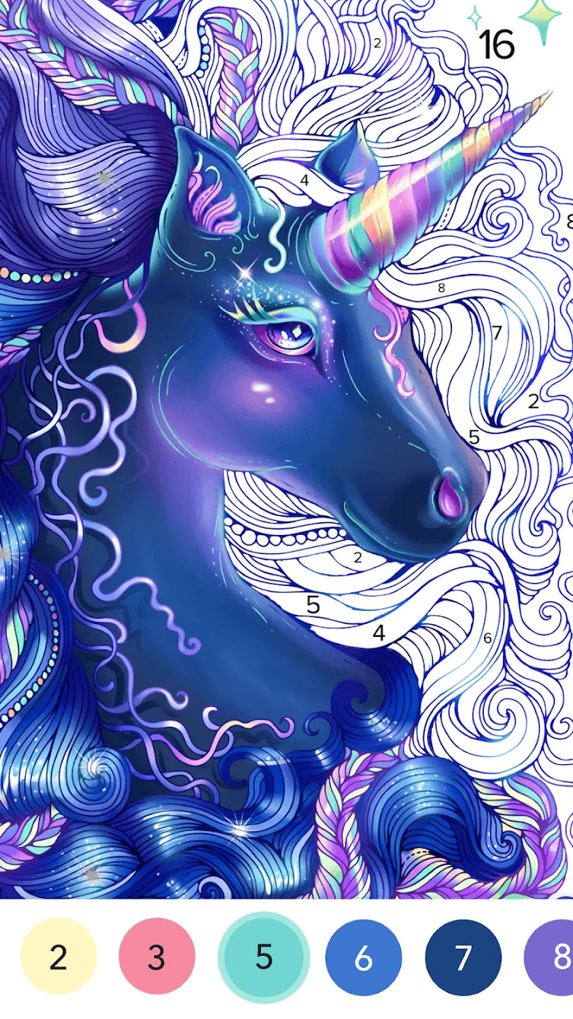 Colorscapes® - Color by Number v3.19.30 APK Мод (Много подсказок) Screenshot 3