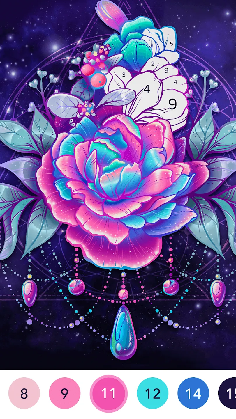 Colorscapes® - Color by Number v3.19.30 APK Мод (Много подсказок) Screenshot 4