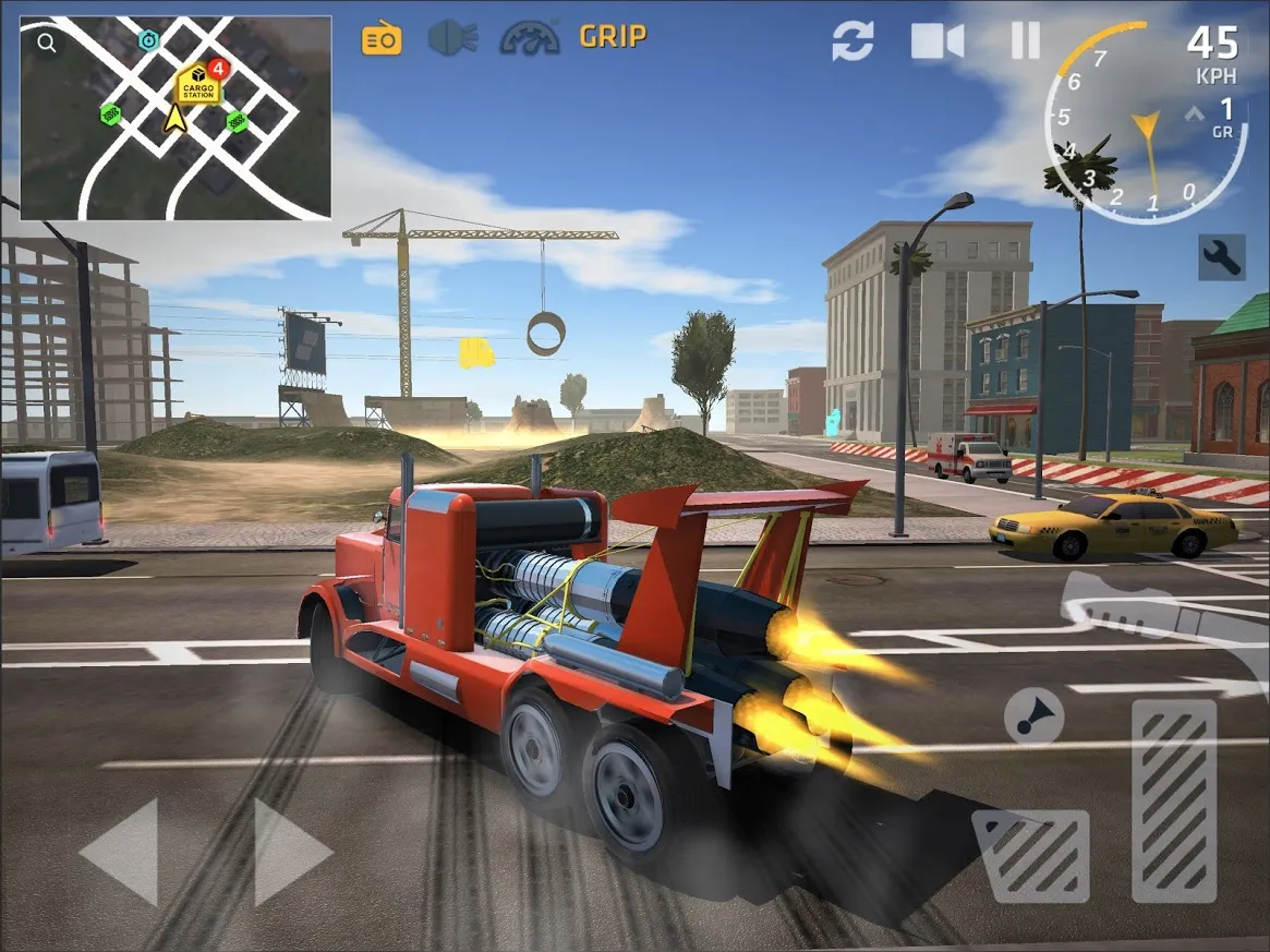 Ultimate Truck Simulator [мод: много денег] Screenshot 1