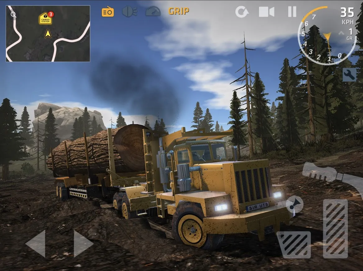 Ultimate Truck Simulator [мод: много денег] Screenshot 2