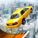 Скачать Mega Ramp Car Jumping [мод: много денег] на Андроид