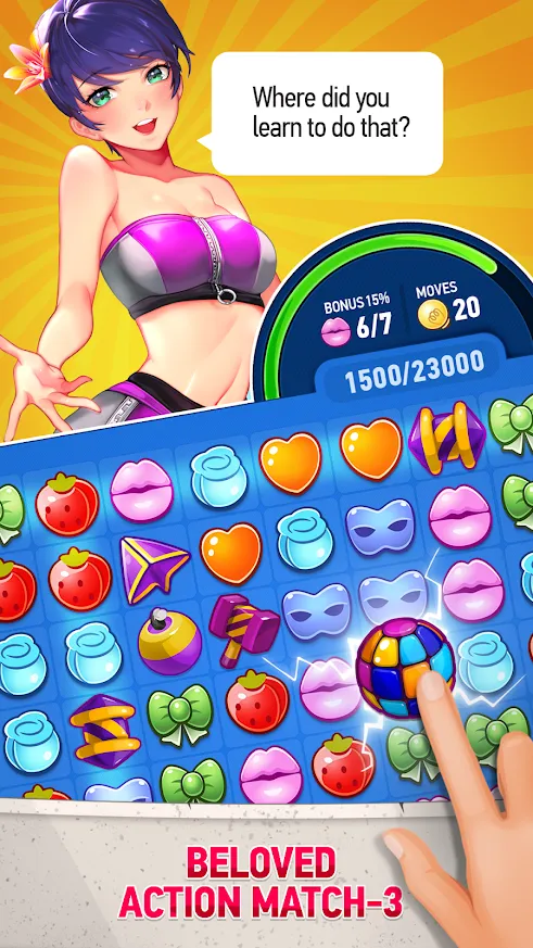 Lust Puzzle [мод: много денег + всё открыто] Screenshot 3