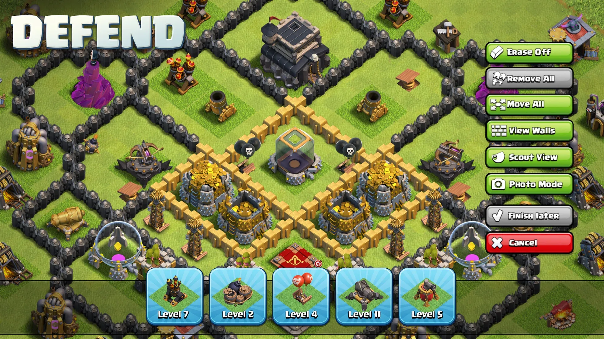 Clash of Clans v18.350.13 APK Мод (Много денег, Приватный сервер) Screenshot 2