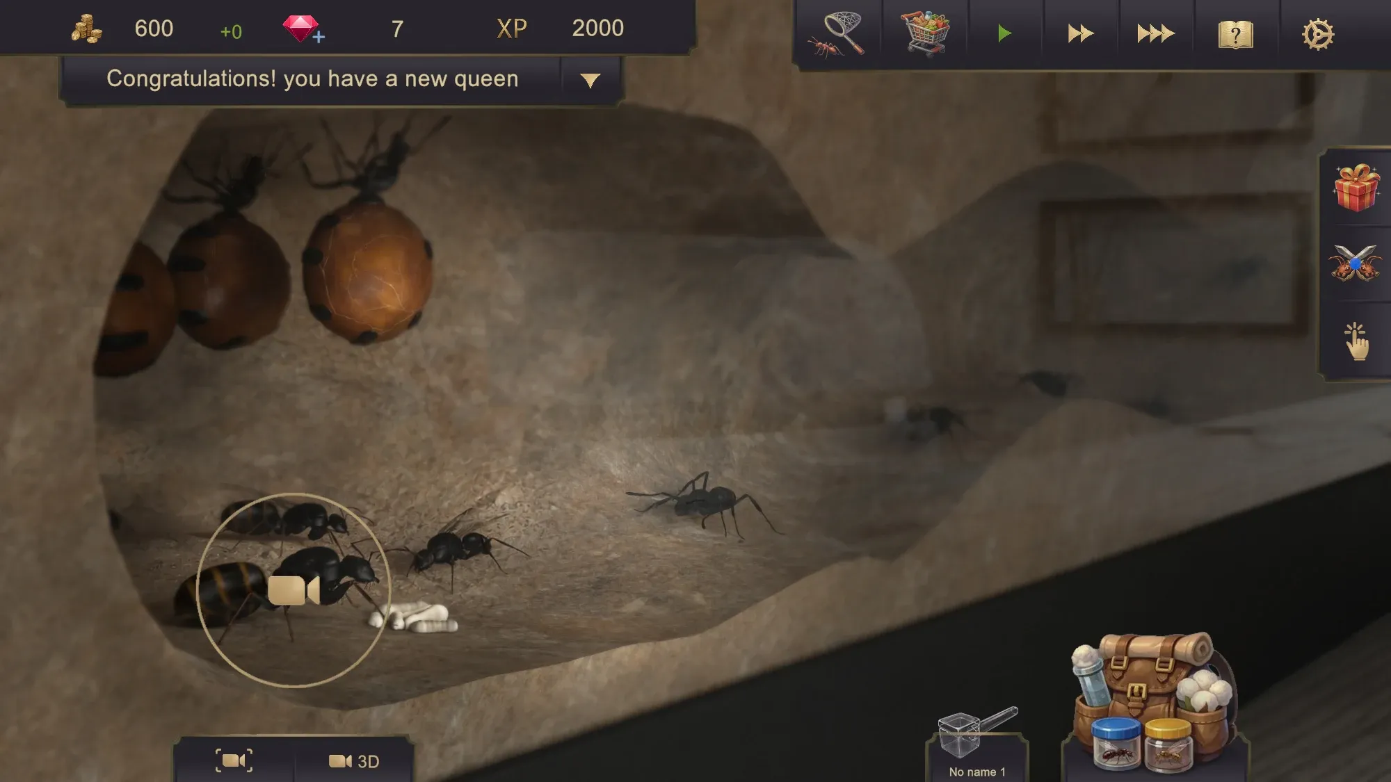 Ant Sim Tycoon v3 APK Мод (Меню, Много денег) Screenshot 3