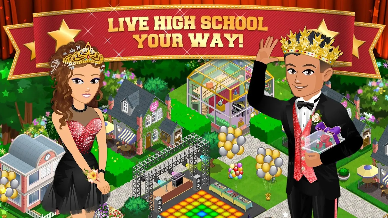 High School Story [мод: много денег] Screenshot 1