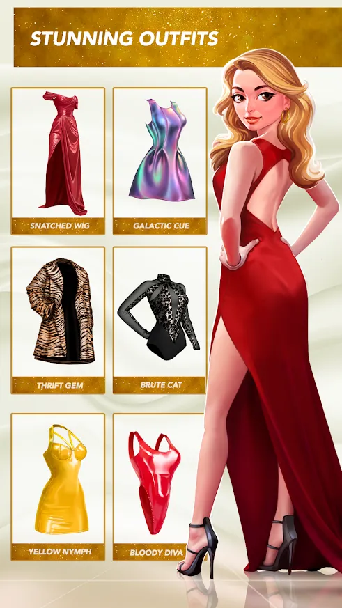 Glamland: Fashion Show, Dress Up Competition Game Screenshot 1