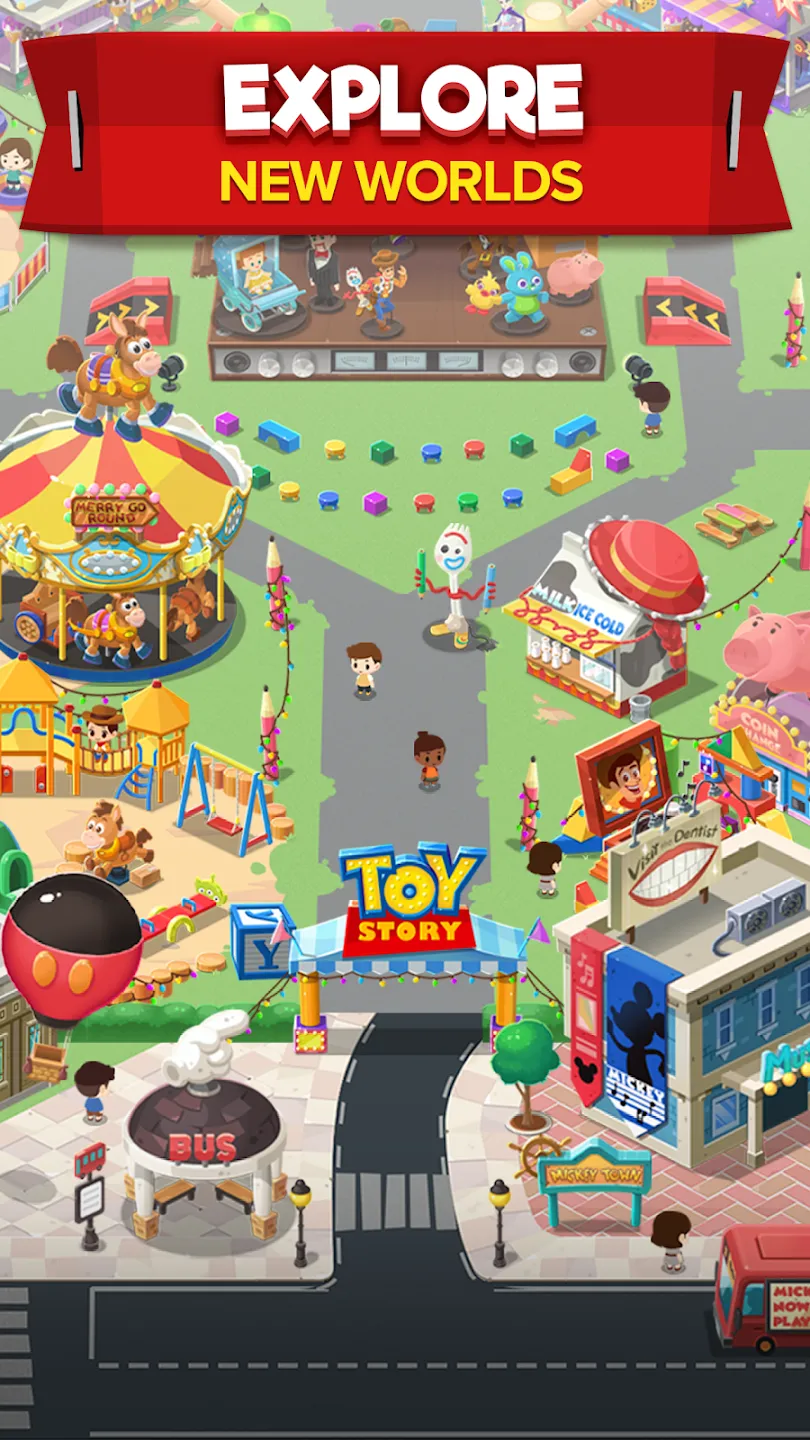 Disney POP TOWN v1.21.1 APK Мод (Много навыков) Screenshot 1 Disney POP TOWN v1.21.1 APK Мод (Много навыков) Screenshot 1
