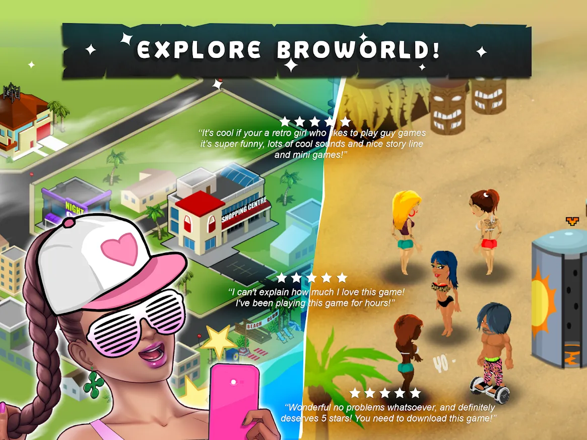 Broworld - A Douchebag Adventure Simulation Screenshot 5