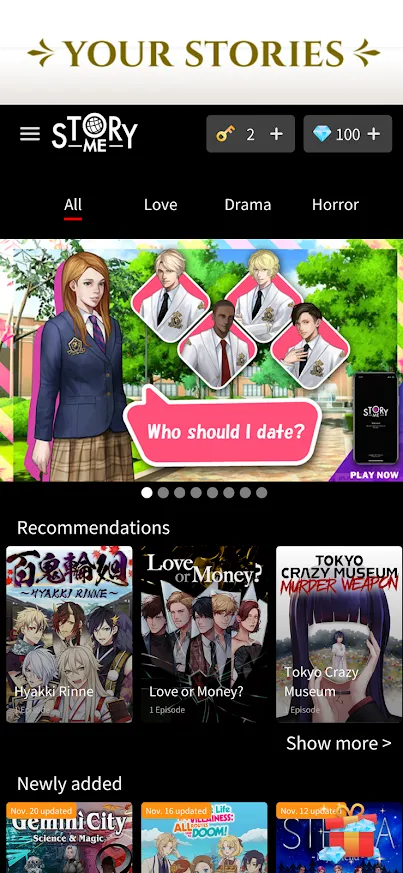Story Me: interactive episodes by your choices [мод: много денег] Screenshot 2
