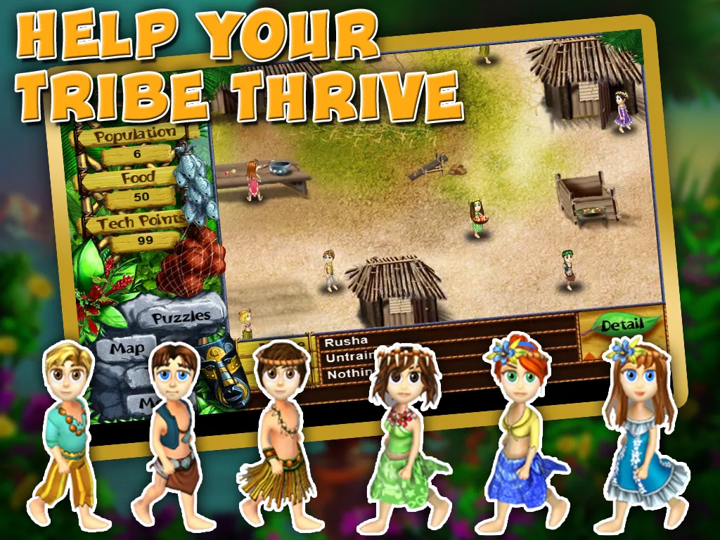 Virtual Villagers: Origins [мод: много денег] Screenshot 3