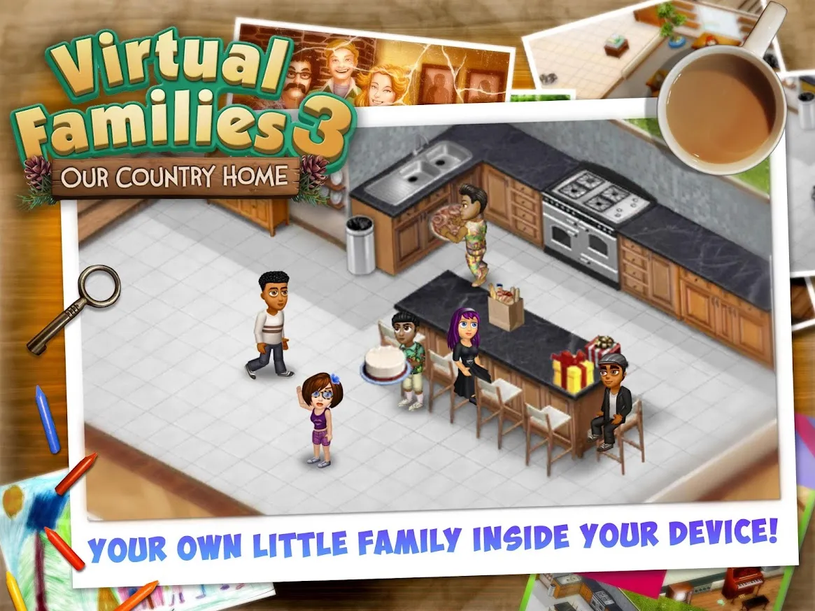 Virtual Families 3 [мод: меню] Screenshot 2