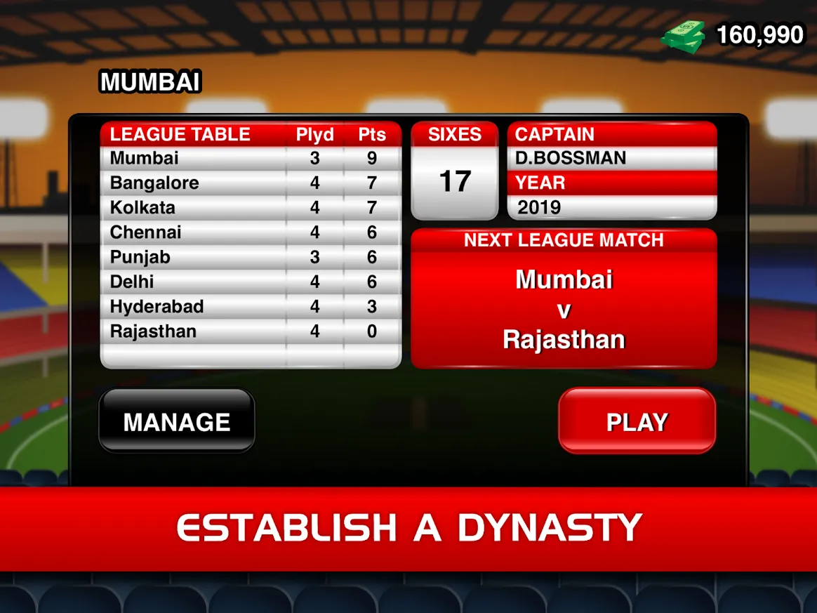 Stick Cricket Premier League [мод: много денег] Screenshot 4