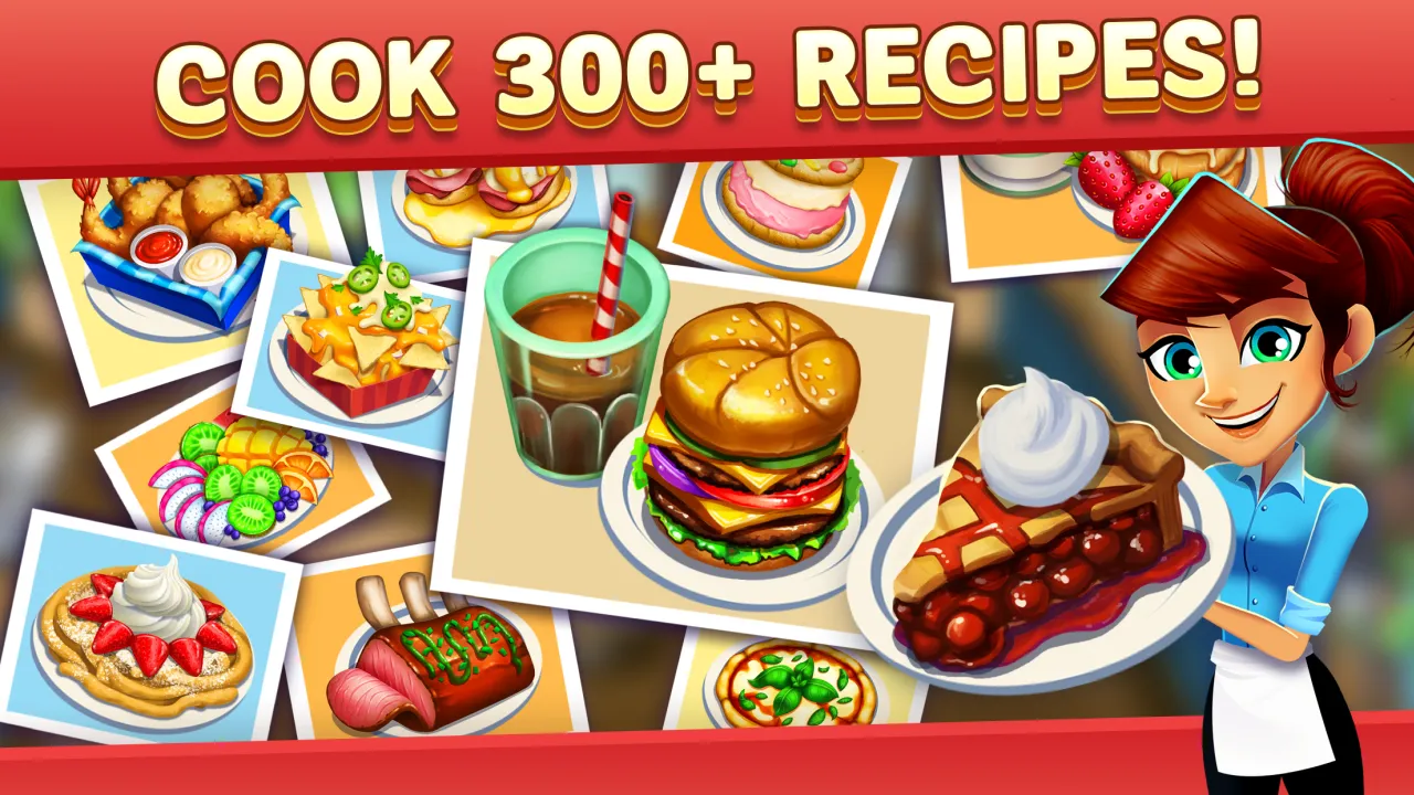 Diner DASH Adventures v1.74.0 APK Мод (Меню, Много денег) Screenshot 4