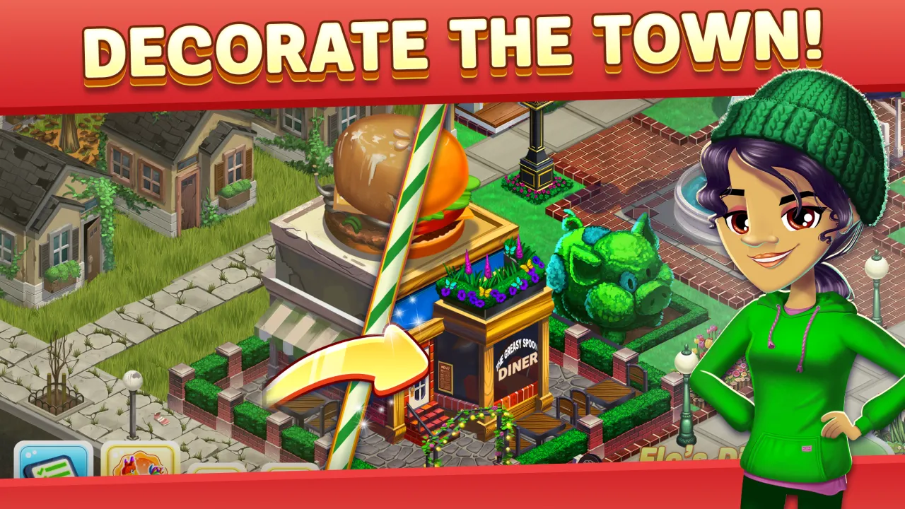 Diner DASH Adventures v1.74.0 APK Мод (Меню, Много денег) Screenshot 5