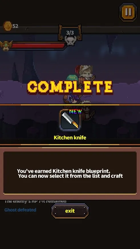 Warriors' Market Mayhem VIP : Offline Retro RPG [мод: много денег] Screenshot 4