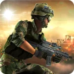 Скачать FPS Commando Game - BattleOps [мод: режим бога] на Андроид