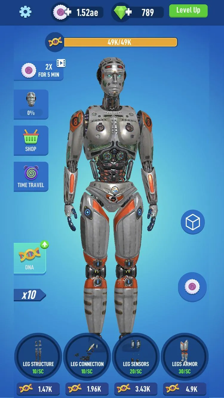 Idle Human 2 v3.0 APK Мод (Много денег) Screenshot 4