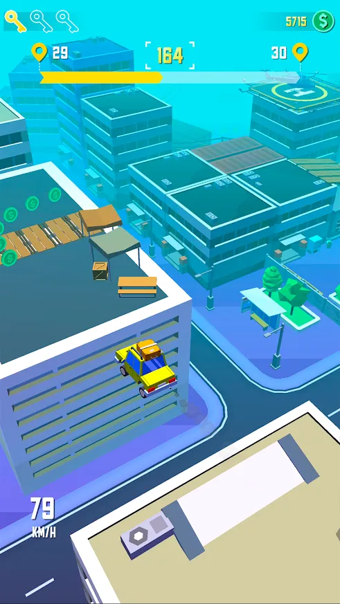 Taxi Run - безумное такси [мод: бесплатные подсказки] Screenshot 5