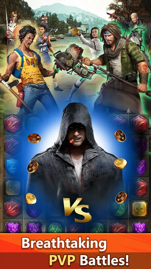 Zombies & Puzzles: RPG Match 3 Screenshot 3