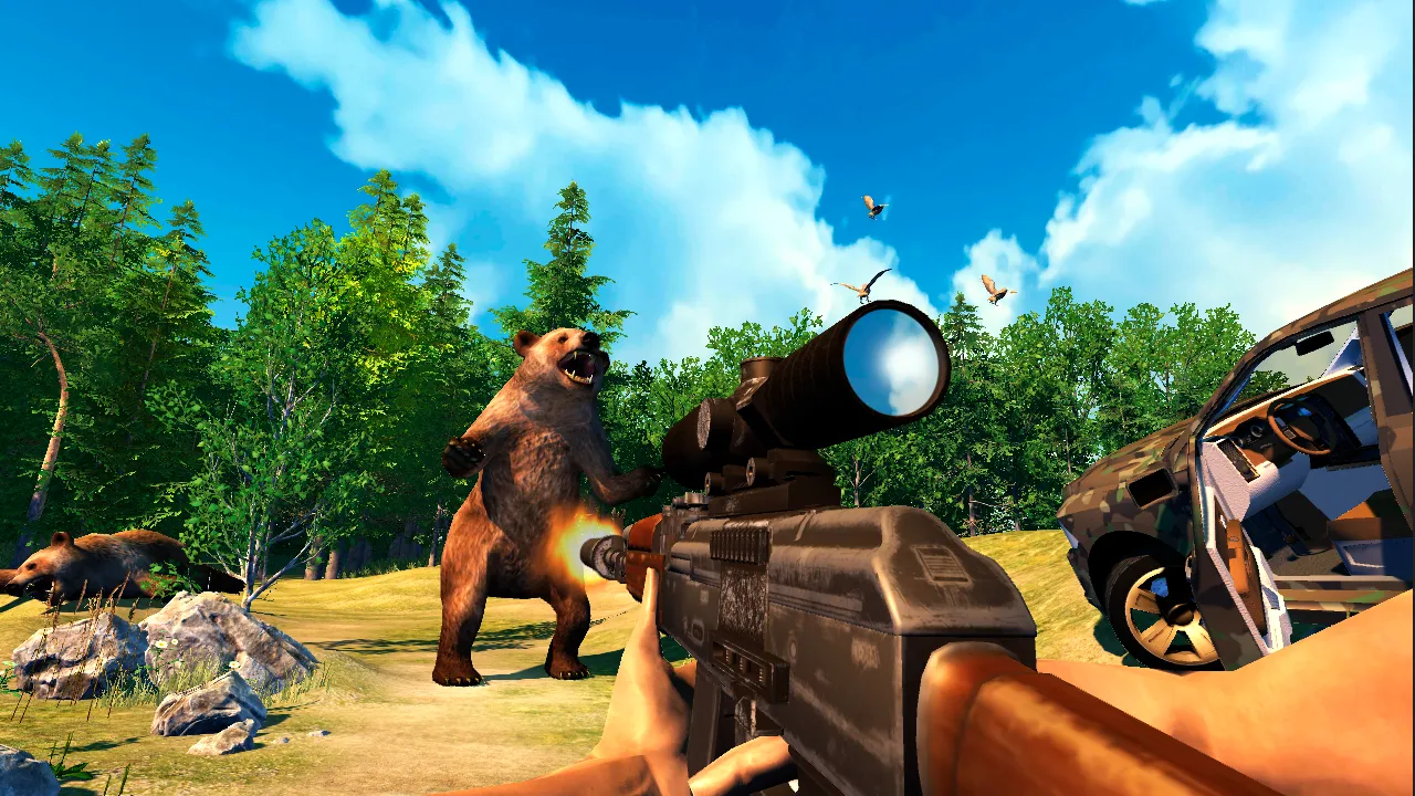 Симулятор охоты 4х4 v1.48 APK Мод (Много денег) Screenshot 2 Симулятор охоты 4х4 v1.48 APK Мод (Много денег) Screenshot 2