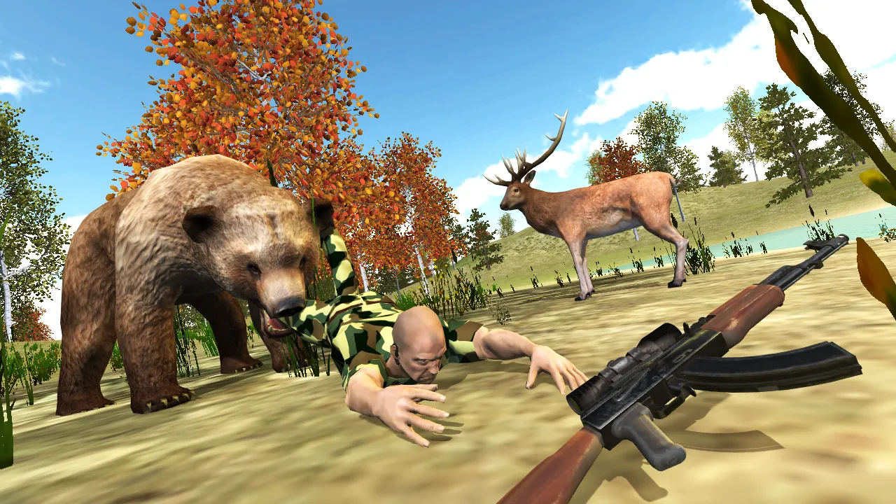 Симулятор охоты 4х4 v1.48 APK Мод (Много денег) Screenshot 4 Симулятор охоты 4х4 v1.48 APK Мод (Много денег) Screenshot 4