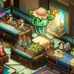 Скачать Tiny Shop: Craft & Tycoon Мод (Меню, Бесплатные покупки) на Андроид