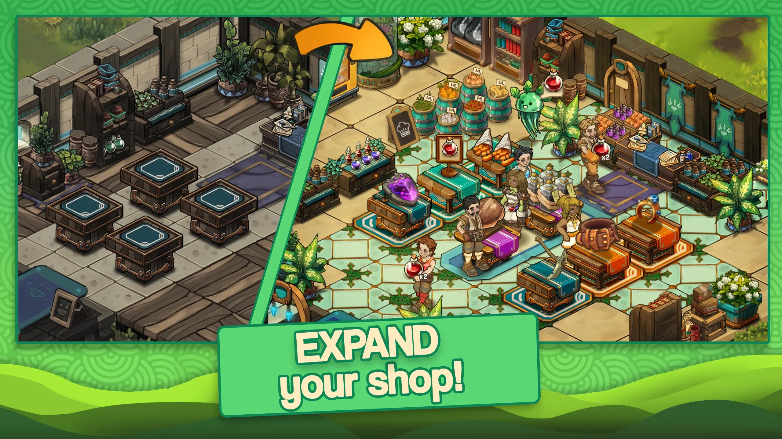 Tiny Shop: Craft & Tycoon v0.1.219 APK Мод (Меню, Бесплатные покупки) Screenshot 2 Tiny Shop: Craft & Tycoon v0.1.219 APK Мод (Меню, Бесплатные покупки) Screenshot 2