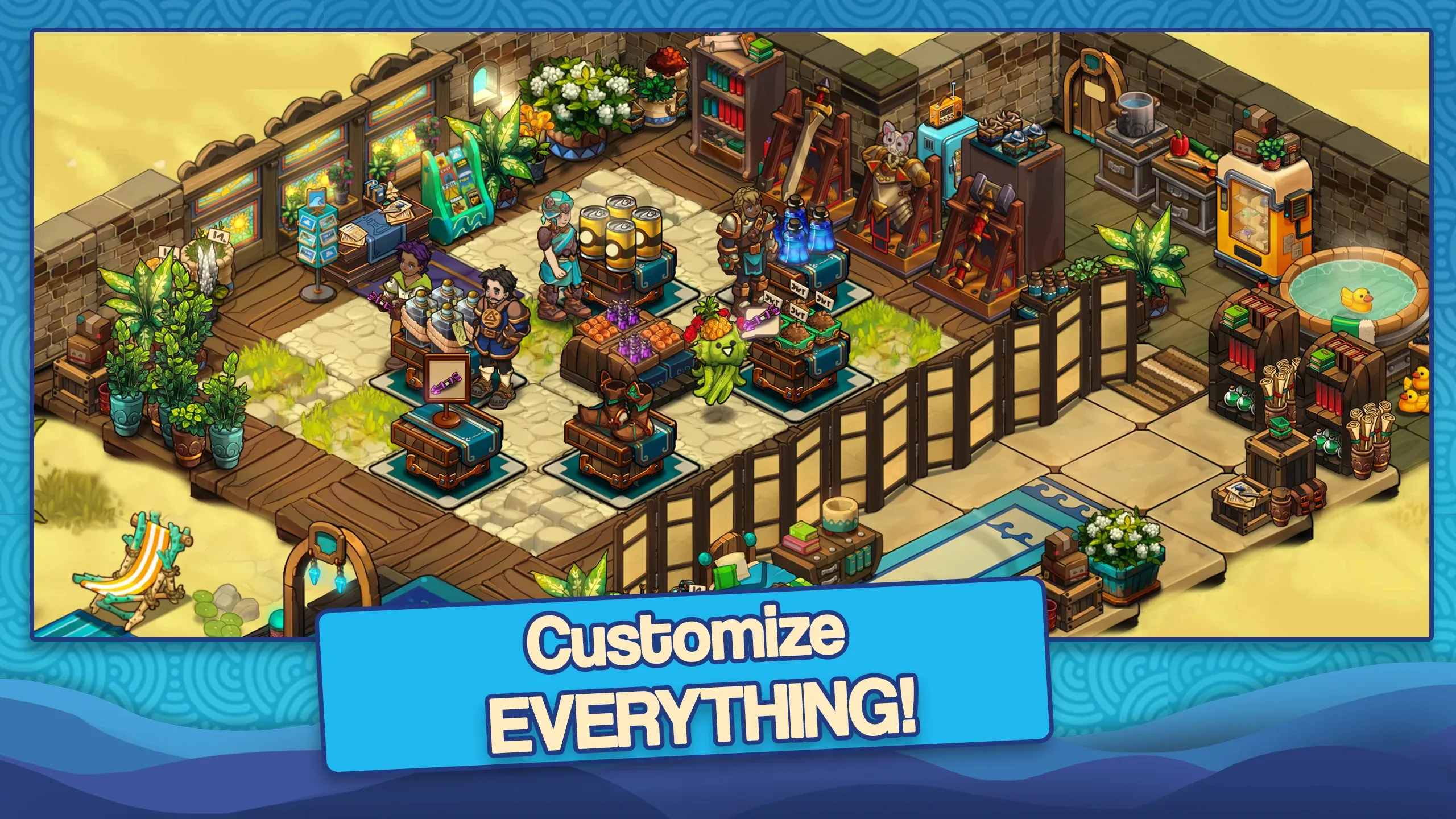 Tiny Shop: Craft & Tycoon v0.1.219 APK Мод (Меню, Бесплатные покупки) Screenshot 3 Tiny Shop: Craft & Tycoon v0.1.219 APK Мод (Меню, Бесплатные покупки) Screenshot 3