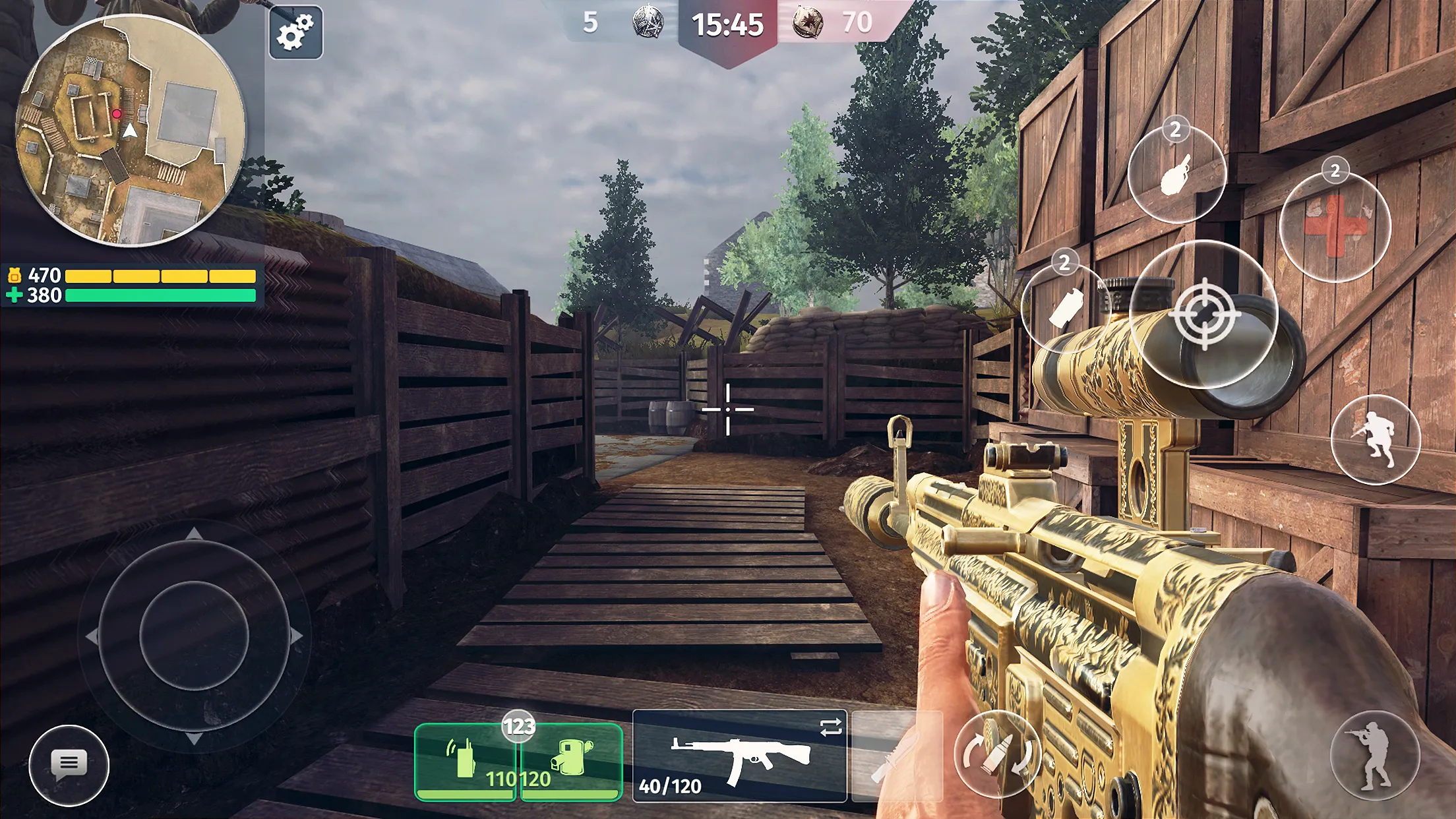World War 2: Военные игры v4.94 APK Мод (Меню, Много патронов, Нет перезарядки) Screenshot 3