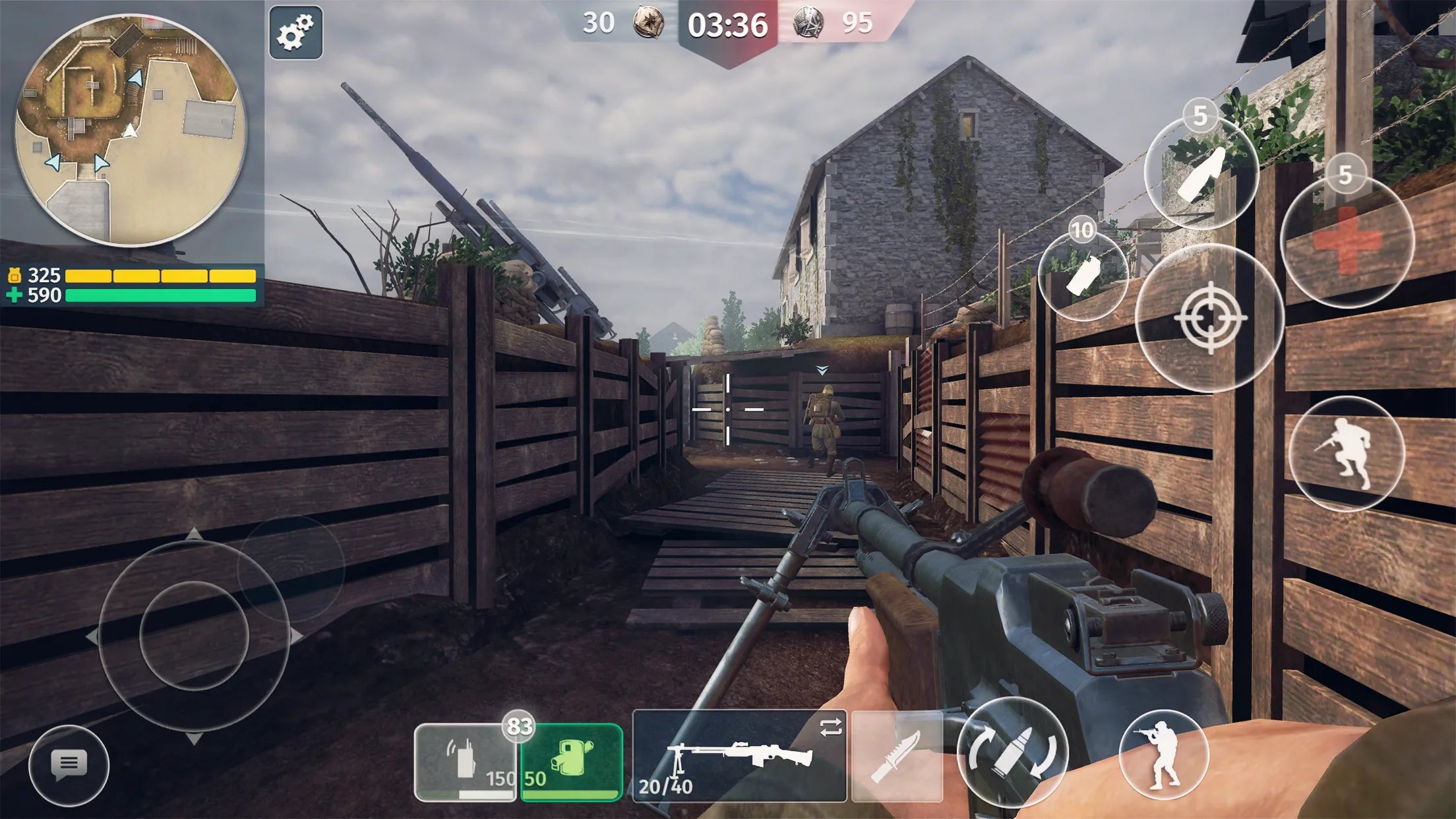 World War 2: Военные игры v4.94 APK Мод (Меню, Много патронов, Нет перезарядки) Screenshot 5