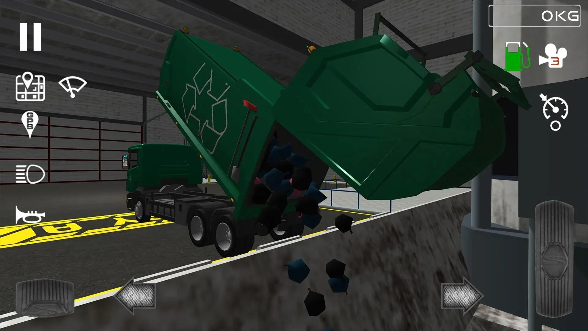 Trash Truck Simulator v1.7.1 APK Мод (Бесплатные покупки) Screenshot 3