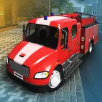 Скачать Fire Engine Simulator Мод (Много денег) на Андроид