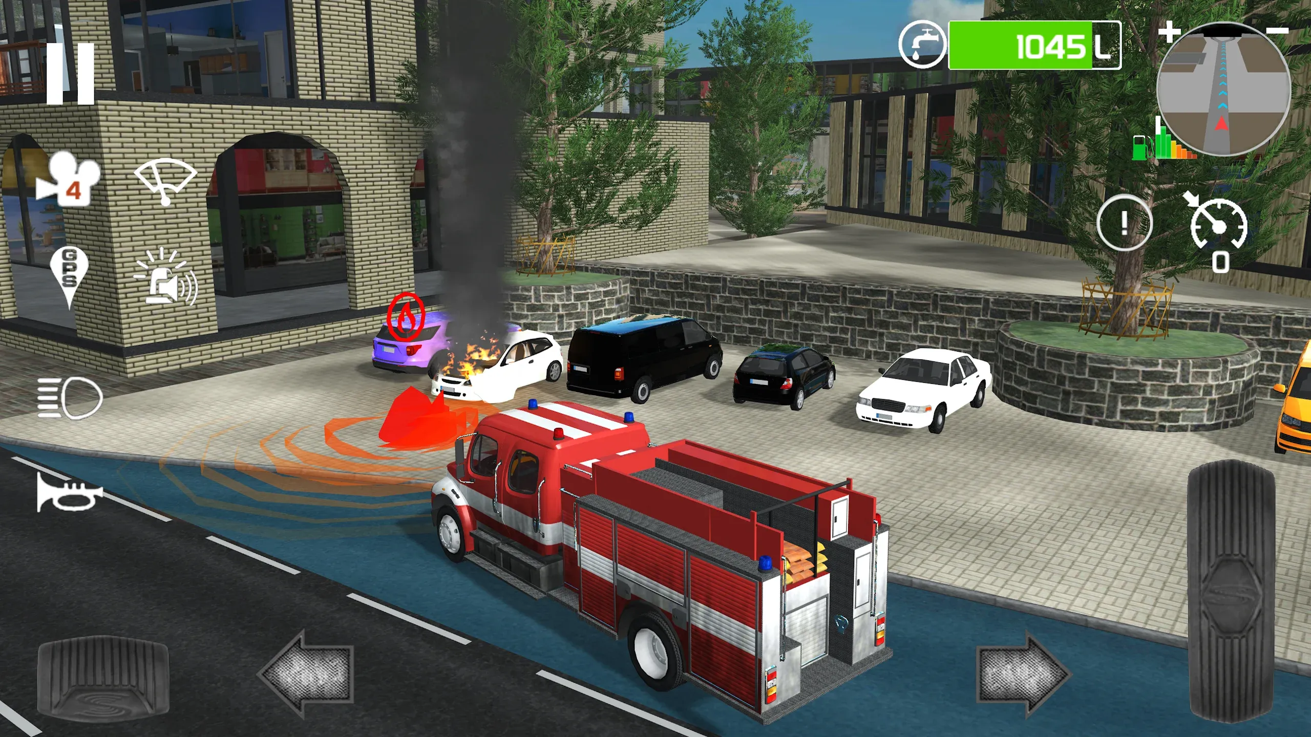 Fire Engine Simulator v2.1 APK Мод (Много денег) Screenshot 2