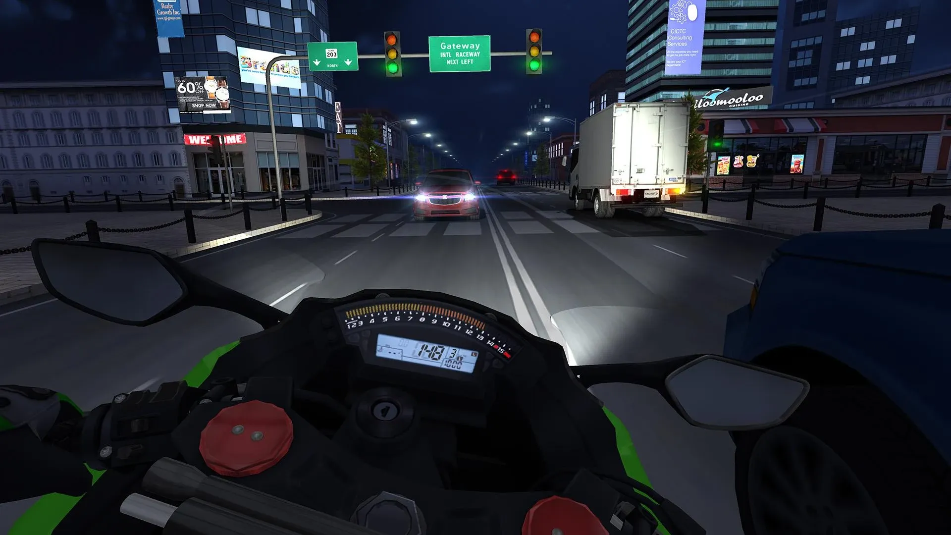 Traffic Rider v2.11 APK Мод (Много денег) Screenshot 3
