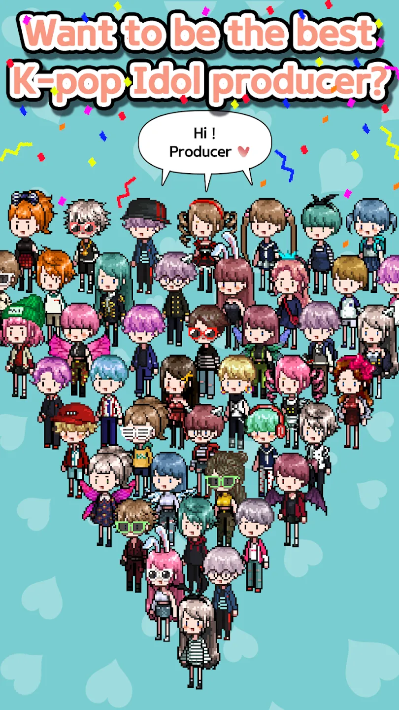 K-POP Idol Producer v2.42 APK Мод (Меню, Много денег и билетов) Screenshot 1 K-POP Idol Producer v2.42 APK Мод (Меню, Много денег и билетов) Screenshot 1
