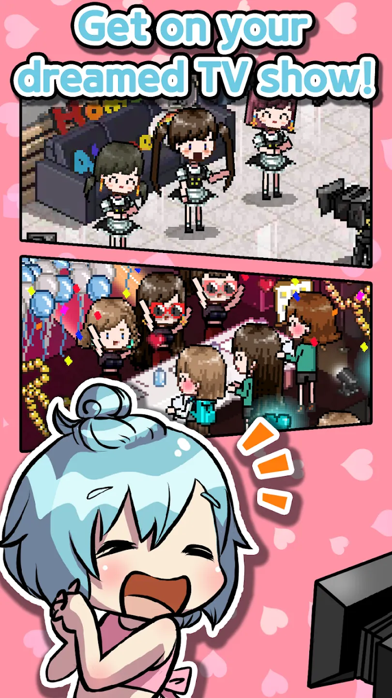 K-POP Idol Producer v2.42 APK Мод (Меню, Много денег и билетов) Screenshot 4 K-POP Idol Producer v2.42 APK Мод (Меню, Много денег и билетов) Screenshot 4