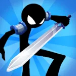 Скачать Stickman Heroes: Возраст монстров [мод: много денег] на Андроид