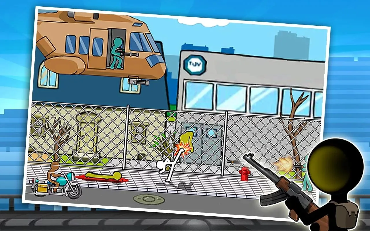Anger of Stick 2 [мод: много денег] Screenshot 1