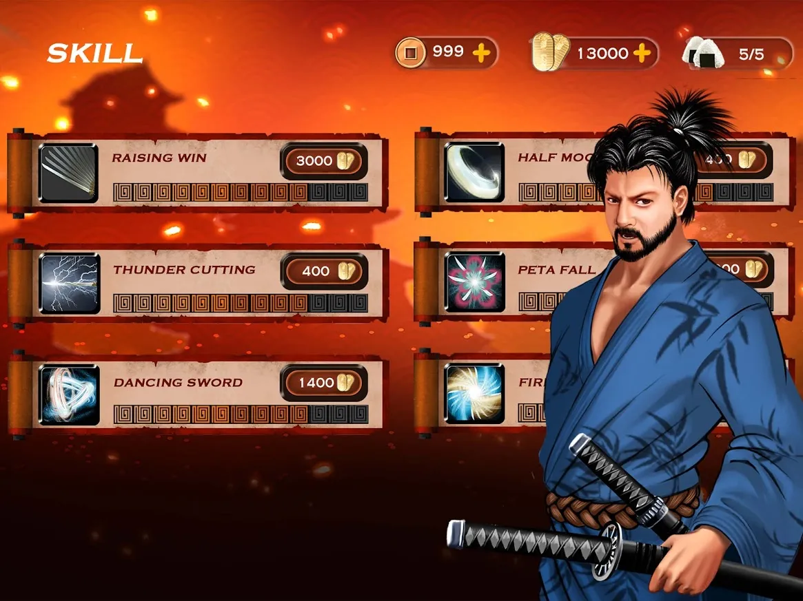 Samurai Warrior: Action Fight [мод: меню] Screenshot 4