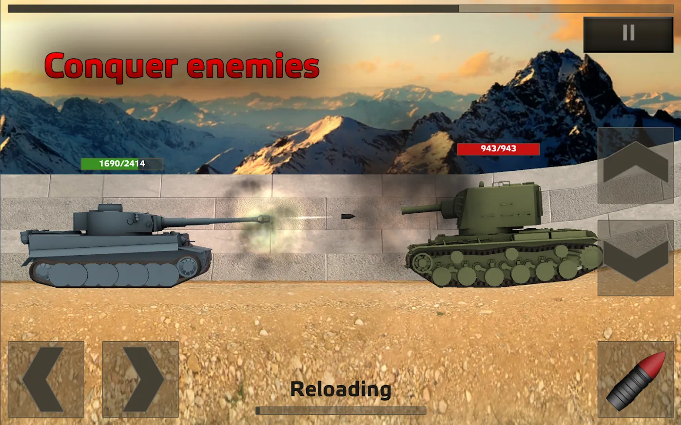 Tanks:Hard Armor [мод: много денег] Screenshot 3